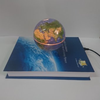 Электромагнитный парящий глобус книге, арт. 1254