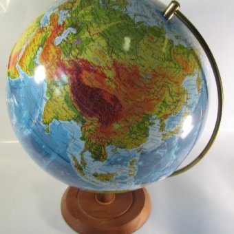 Глобус Земли физический d=32 см