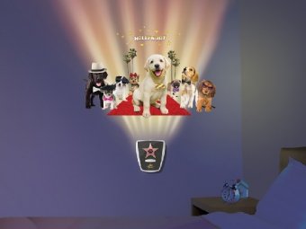 Детский настенный проектор "Звездный щенок"