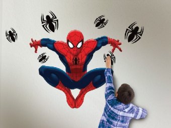 Детский настенный проектор "Человек Паук - Паутина"