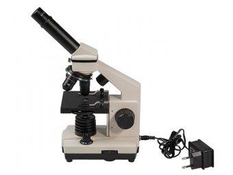 Микроскоп Микромед «Эврика» 40х–1280х с видеоокуляром, в кейсе