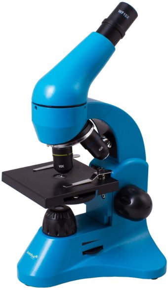Микроскоп Levenhuk (Левенгук) Rainbow 50L Azure\Лазурь