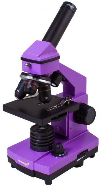 Микроскоп Levenhuk (Левенгук) Rainbow 2L PLUS Amethyst\Аметист