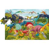 Обучающий гигантский пазл "Страна Динозавров"