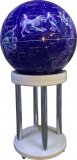 Большой глобус Зодиак напольный d=64 см, на подставке-тумбе
