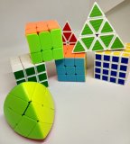Кубик-головоломка 3х3х3 без наклеек для начинающих Magic Cube