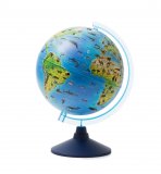 Глобус Земли зоологический d=25 см