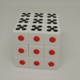 Кубик-головоломка "Кости 1,2,3,4,5,6" Magic Cube белый