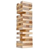 Игра настольная Башня "Баклуши", неокрашенные деревянные блоки, "Десятое королевство", 01505