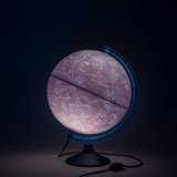Интерактивный глобус "День и Ночь" с очками VR подсветка от сети, d=25 см 