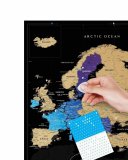 Скретч-карта Европы Travel Map Black Europe 40*60 см