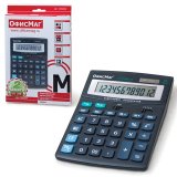 Калькулятор настольный OFM-888-12 ОФИСМАГ, 12 разрядов, двойное питание
