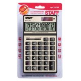 Калькулятор настольный STAFF STF-7712-GOLD, 12 разрядов