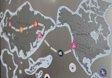 Магнитная карта Мира со скретч слоем True Map Puzzle Silver