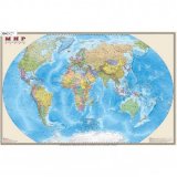 Настольное покрытие Политическая Карта Мира BDM2103P, 37*58 см