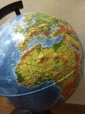 Глобус Земли рельефный, физический Д= 32 см без подсветки К013200219