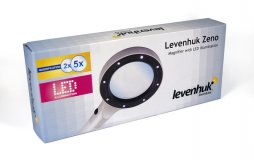 Лупа Levenhuk (Левенгук) Zeno 400, 2/4x, 88/21 мм, 2 LED, металл