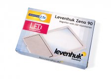 Линза Френеля Levenhuk (Левенгук) Zeno 90, 2,5x, 48x45 мм, 1 LED, металл