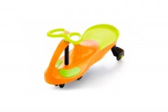 Машинка-каталка детская «БИБИКАР» полиуретановые колеса, оранж
