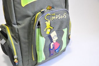 Школьный универсальный рюкзак "Bard Simpsons"