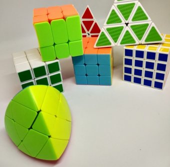Кубик-головоломка 3х3х3 "эконом" для начинающих