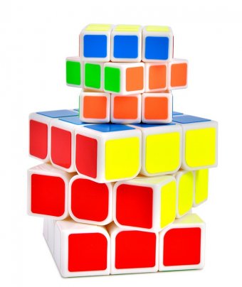Комплект из двух кубиков головоломок 3*3 Zoizoi