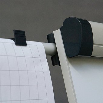 Доска-флипчарт "2х3"   магнитно-маркерная 70х100см, передвижная,держатели д/бумаги, TF02/2011
