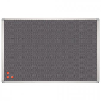 Доска для информации фетровая с металлической сеткой, PIN MAG, 45x60см, OFFICE, "2х3"  TPA456