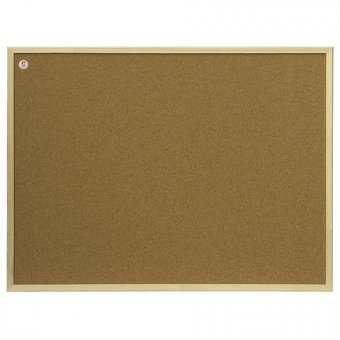 Доска пробковая 100x200см, коричневая рамка из МДФ, OFFICE, "2х3"   TC1020
