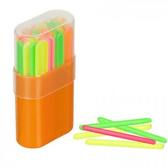 Счетные палочки СТАММ (50 шт) многоцветные, в пластиковом пенале, СП04