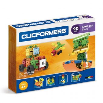 Конструктор CLICFORMERS  Basic Set 90 деталей 801003
