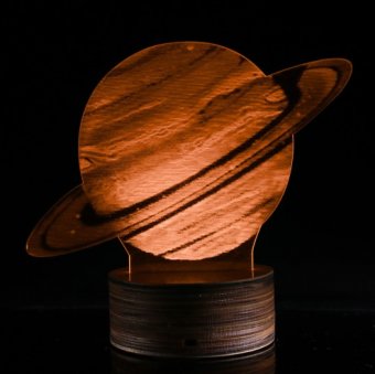 Ночник с 3D эффектом "Юпитер"  GL-097