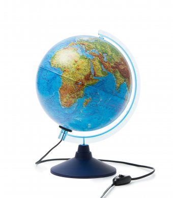 Интерактивный рельефный глобус Globen INT12500286 d=25 см