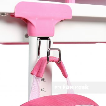 Растущая парта для девочки Lavoro L Pink