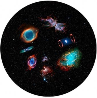 Цветной диск для планетариев Eastcolight/Bresser "Туманности"
