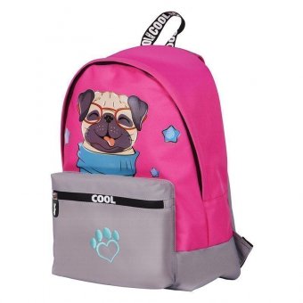 Рюкзак Berlingo Nice "Cool dog" 40*29*16 см, 1 отделение, 1 карман, уплотненная спинка