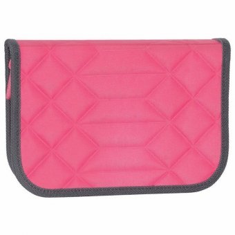 Пенал TIGER FAMILY с наполнением, 1 отделение, 2 откидные планки, 31 предмет, "Pink Lemonade", 20х14х4 см, 228