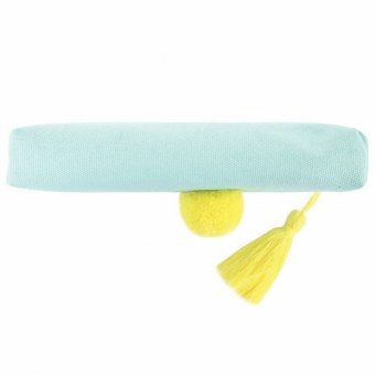 Пенал-косметичка BRAUBERG, канвас с объемной аппликацией, Ananas, 20х3х9 см, 229002