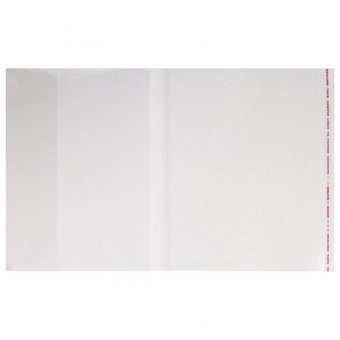 Обложки ПП для тетради и дневника ПИФАГОР, комплект 5 шт., универсальная, с клейким краем, 70 мкм, 215х360 мм,