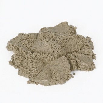 Песок для лепки кинетический ЮНЛАНДИЯ, морской, 500 г, 2 формочки, ведерко, 104994