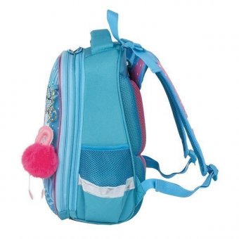 Ранец эргономичный для девочек BRAUBERG PREMIUM "Flamingo" 228785