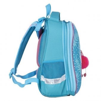 Ранец эргономичный для девочек BRAUBERG PREMIUM "Flamingo" 228785