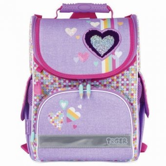 Ранец с анатомической спинкой для девочек TIGER FAMILY Nature Quest "Pink Amour" TGNQ-041A