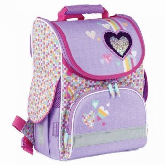 Ранец с анатомической спинкой для девочек TIGER FAMILY Nature Quest "Pink Amour" TGNQ-041A