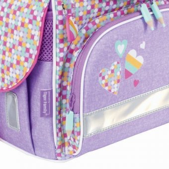 Ранец с анатомической спинкой для девочек TIGER FAMILY Nature Quest "Pink Amour" TGNQ-041A