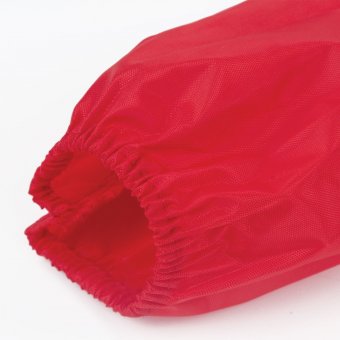 Фартук-накидка с рукавами для труда ЮНЛАНДИЯ, 50х65 см, Красный, 228354