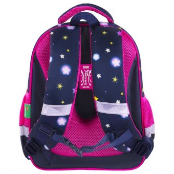 Ранец BRAUBERG KIDS STANDARD, 2 отделения, "Moon girl", 36х28х14 см, 271387