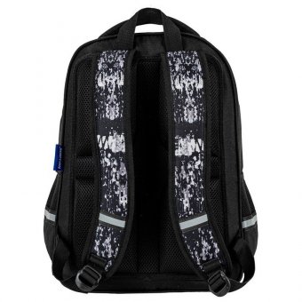 Рюкзак BRAUBERG SOFT, 2 отделения, 3 кармана, "Don't be afraid", СВЕТЯЩИЙСЯ, 40х31х15 см, 271364