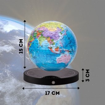 Левитирующий глобус "Политика" GlobusOff D=15 см