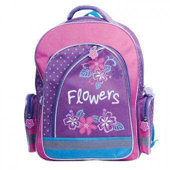 Школьный рюкзак "Flower" для девочек младших классов ПИФАГОР 224282